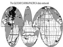 GLODAP-CARINA-PACIFICA Cruises