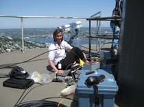 Stacy Maenner on Space Needle